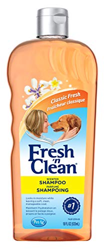 PetAg Fresh 'n Clean Scented Dog Shampoo - Grooming Supplies for Soft and Shiny Coat - Classic Fresh...