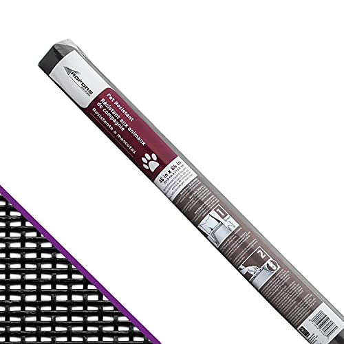 Saint-Gobain ADFORS FCS8994-M Premium Pet Screen, 48' x 84', Charcoal