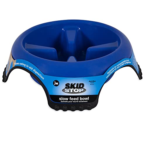 Jw Pet Company Skid Stop Slow Feed Bowl Jumbo