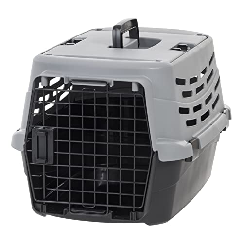 IRIS USA 23' Medium Pet Travel Carrier with Front and Top Access, Hard-Sided Training Crate for 18...