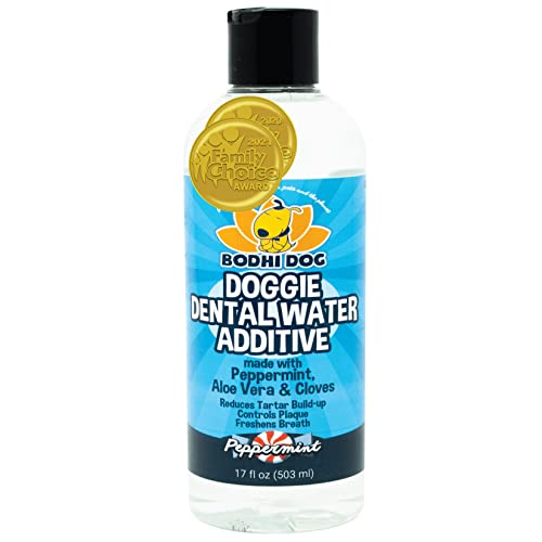New Premium Dog Breath Freshener Water Additive for Dental Care | Supports Healthy Teeth and Gums |...