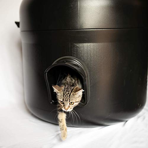 The Kitty Tube Pillow - Outdoor Insulated Cat House - New Gen 4 Design