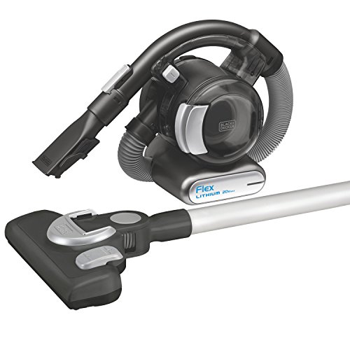 BLACK+DECKER 20V MAX Flex Handheld Vacuum with Stick Vacuum Attachment and Pet Hair Brush, Cordless...