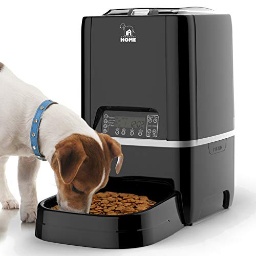 Automatic Pet Feeder | Auto Cat Dog Timed Programmable Food Dispenser Feeder for Medium Small Pet...