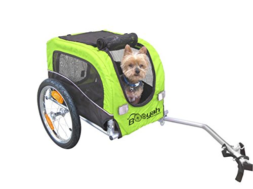 Booyah Small Dog Pet Bike Bicycle Trailer Pet Trailer Green