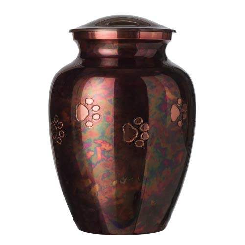 Best Friend Services Pet Urn - Ottillie Paws Legacy Memorial Pet Cremation Urns for Dogs and Cats...