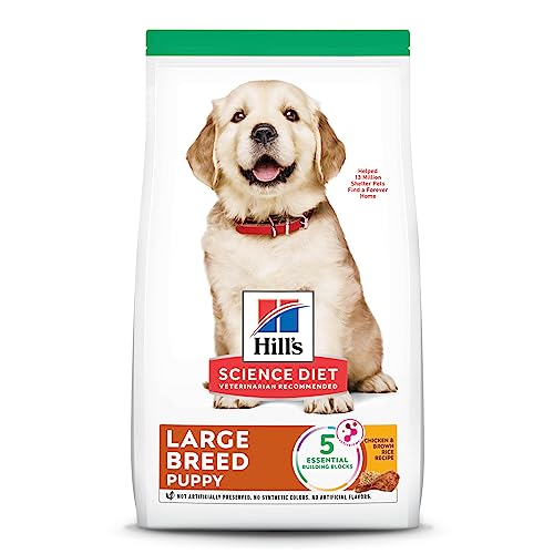 Hill's Science Diet Dry Dog Food, Puppy, Large Breeds, With Real Meat And Whole Grains, Chicken Meal...