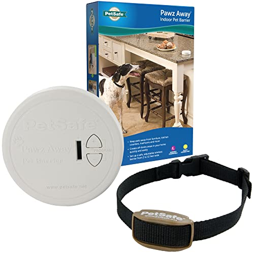 PetSafe Pawz Away Indoor Pet Barrier with Adjustable Range – Dog and Cat Home Proofing – Static...