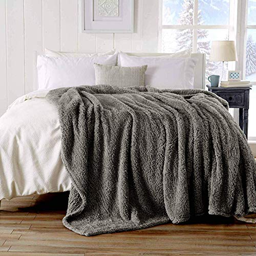 furrybaby Premium Fluffy Fleece Dog Blanket, Soft and Warm Pet Throw for Dogs & Cats (Jumbo (59x78),...