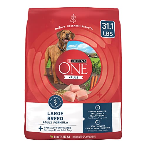 Purina ONE Plus Large Breed Adult Dog Food Dry Formula - 31.1 lb. Bag