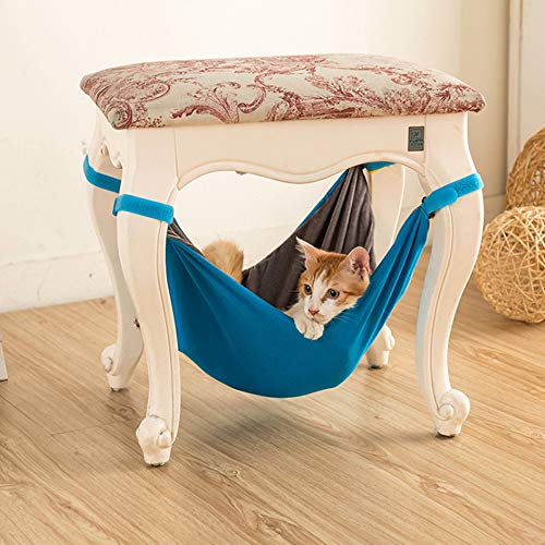 XinGiao Cat Cage Hammock Pet Cage Hammock Hanging Soft Under Chair Easy to Attach to a Cage...