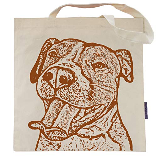 FPDTLPC Buttercup The Pit Bull Tote Bag - by Pet Studio Art