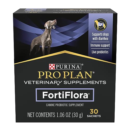 Purina Pro Plan Veterinary Supplements FortiFlora Dog Probiotic Supplement, Canine Nutritional...
