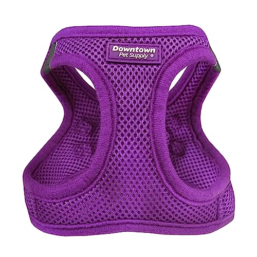Downtown Pet Supply Step in Dog Harness for Small Dogs No Pull, Medium, Purple - Adjustable Harness...