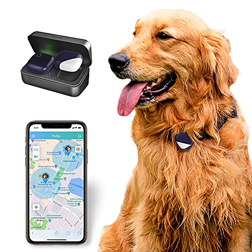 PETFON Pet GPS Tracker, No Monthly Fee, Real-Time Tracking Collar Device, APP Control for Dogs and...
