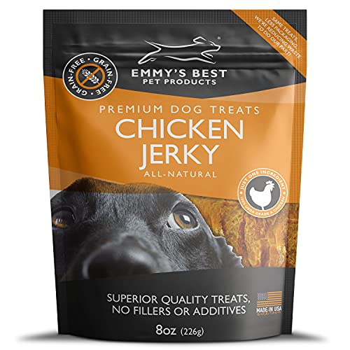 EBPP Chicken Jerky Dog Treats Made in USA - 100% Natural Dog Jerky Treats Made with Real Chicken -...