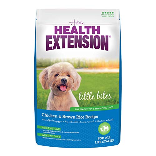 Health Extension Little Bites Dry Dog Food, Natural Food with Added Vitamins & Minerals, Suitable...