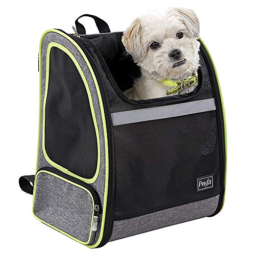 Petsfit Expandable Cat Backpack Carrier, Dog Backpack Carrier Under 22lbs with Thicken and...