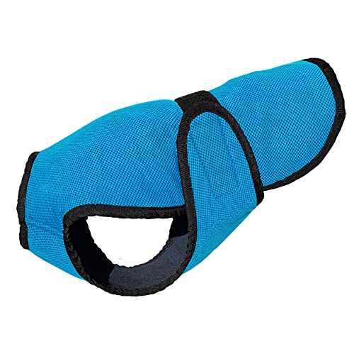 DOGZSTUFF Dog Cooling Vest Triple-Layer Microfiber Cooling Jacket. Dual Function Light Cold Weather...