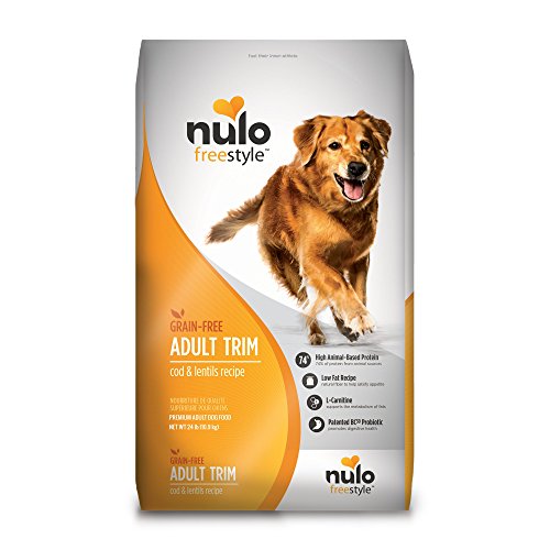 Nulo Adult Trim Grain Free Healthy Weight Dry Dog Food With Bc30 Probiotic (Cod And Lentils Recipe,...