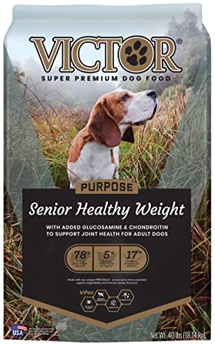 VICTOR Super Premium Dog Food – Purpose - Senior Healthy Weight – Gluten Free Weight Management...