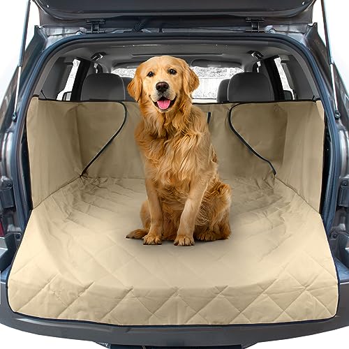 FrontPet Cargo Cover for Dogs, Water Resistant Pet Liner Dog Seat Mat for SUVs Sedans Vans with...