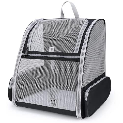 LOLLIMEOW Pet Carrier Backpack for Dogs and Cats,Puppies,Fully Ventilated Mesh,Airline...