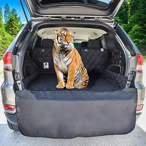 Dog Cargo Liner for SUV, Van, Truck & Jeep - Waterproof, Machine Washable, Nonslip Pet Seat Cover...