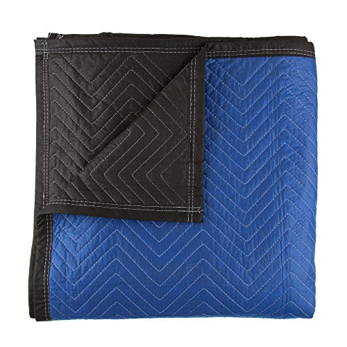 Moving Blanket for Protecting Furniture- Heavy Duty Recycled Cotton Padded Tarp, Multi Purpose-...
