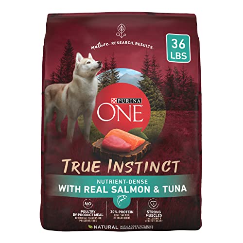 Purina ONE True Instinct With Real Salmon and Tuna Dry Dog Food - 36 lb. Bag