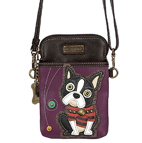 CHALA Crossbody Cell Phone Purse-Women PU Leather Multicolor Handbag with Adjustable Strap - Boston...