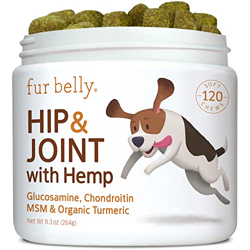 Glucosamine for Dogs - Hip and Joint Supplement Dogs - Glucosamine Chondroitin for Dogs with MSM,...