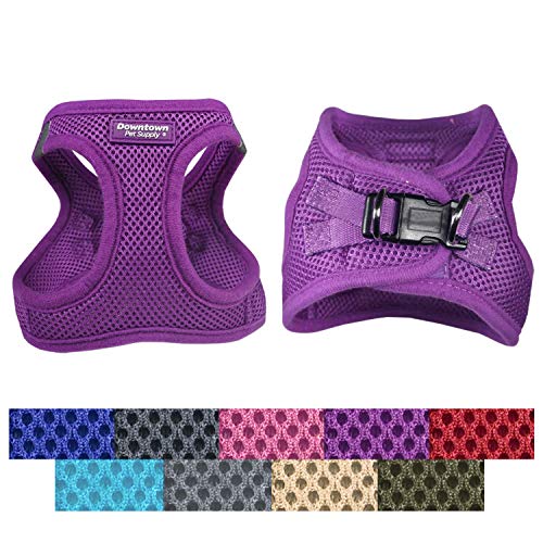 Downtown Pet Supply - Dog Harness for Small Dogs No-Pull - Step in Dog Harness - Padded Mesh Fabric...