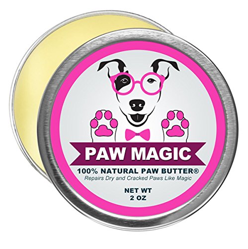 Paw Magic: Organic Natural Dog Paw Butter Moisturizer - Proven To Cure and Soothes Your Dog's Rough,...