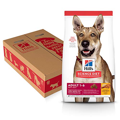 Hill's Science Diet Dry Dog Food, Adult, Chicken & Barley Recipe, 35 lb. Bag