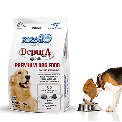 Forza10 Active Depura Daily Life Protection Dry Dog Food, 6 Pounds, Limited Ingredient Gluten Free...