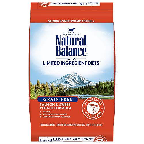 Natural Balance Limited Ingredient Diet Salmon & Sweet Potato | Adult Grain-Free Dry Dog Food |...