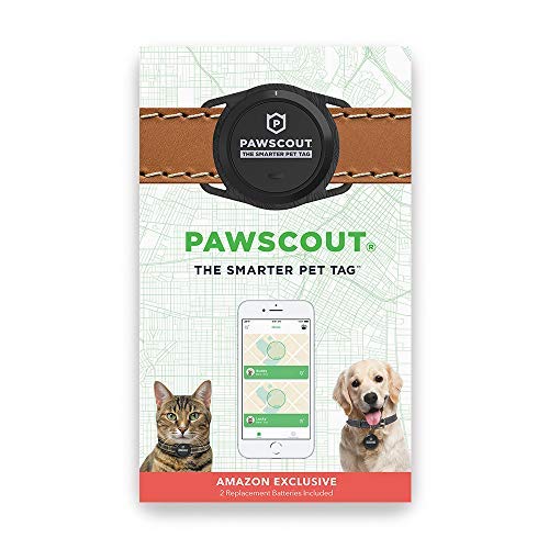 Pawscout Smarter Pet Tag (Version 2.5) for Cats & Dogs, Build Your Safety Petwork, Send Lost & Found...