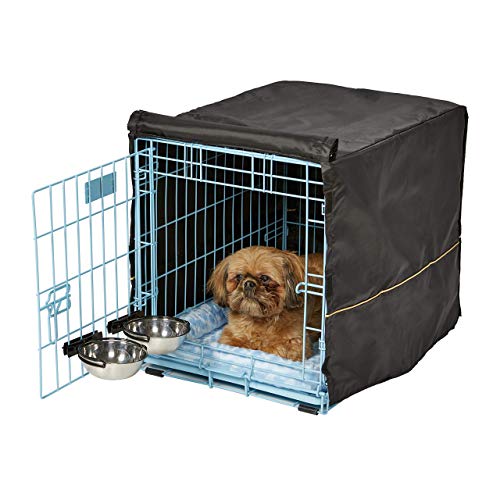 iCrate Dog Crate Starter Kit | 24-Inch Dog Crate Kit Ideal for Small Dog Breeds (weighing 13 - 25...