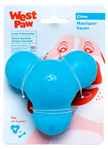 West Paw Zogoflex Tux Treat Dispensing Dog Chew Toy – Interactive Chewing Toy for Dogs – Dog...