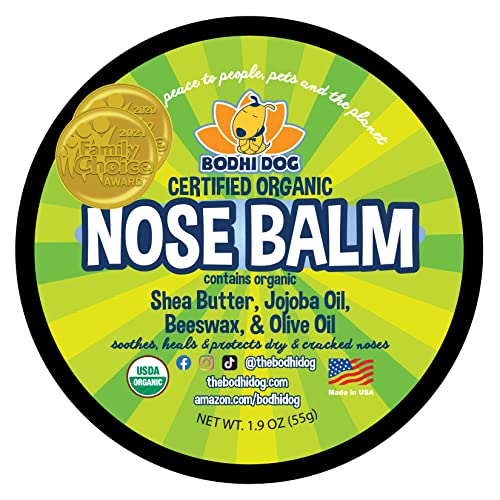 USDA Certified Organic Nose Balm for Dogs & Cats | Natural Soothing & Healing for Dry Cracking Rough...
