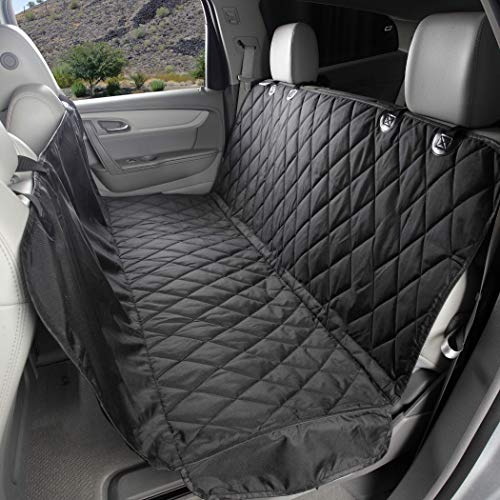 4Knines Dog Seat Cover with Hammock for Cars and SUVs - Heavy Duty, Non Slip, Waterproof (Regular,...