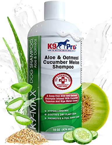 Oatmeal Dog Shampoo and Conditioner - for Dogs with Allergies and Dry Itchy Sensitive Skin. Best...