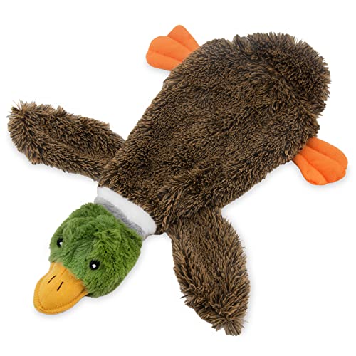 Best Pet Supplies 2-in-1 Stuffless Squeaky Dog Toys with Soft, Durable Fabric for Small, Medium, and...