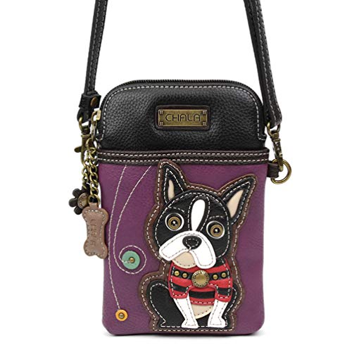 Chala Crossbody Cell Phone Purse-Women PU Leather Multicolor Handbag with Adjustable Strap - Boston...
