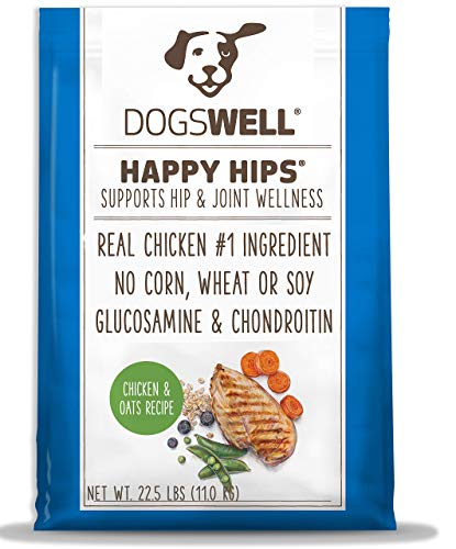 Dogswell Nutrisca Hip & Joint Dry Dog Food, High Protein Chicken & Oats Recipe