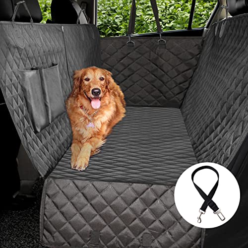 Vailge Dog Car Seat Covers, 100% Waterproof Scratch Proof Nonslip Dog Seat Cover, 600D Heavy Duty...