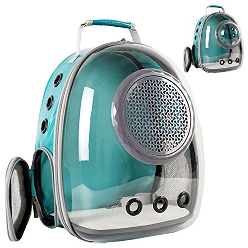 Clear Bubble Cat Carrier Backpack, Space Capsule Pet Carrier Backpack for Large Cats and Small Dogs,...