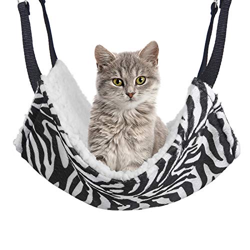 NOYAL 2 Pack Cat Hammock Bed Hanging Soft Pet Bed Pet Cage Hammock Heavy Duty Hammock for Puppy...