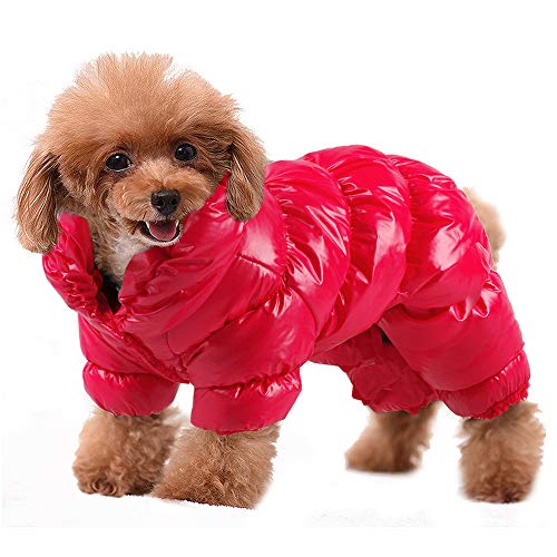 PET ARTIST Winter Puppy Dog Coats for Small Dogs,Cute Warm Fleece Padded Pet Clothes Apparel...